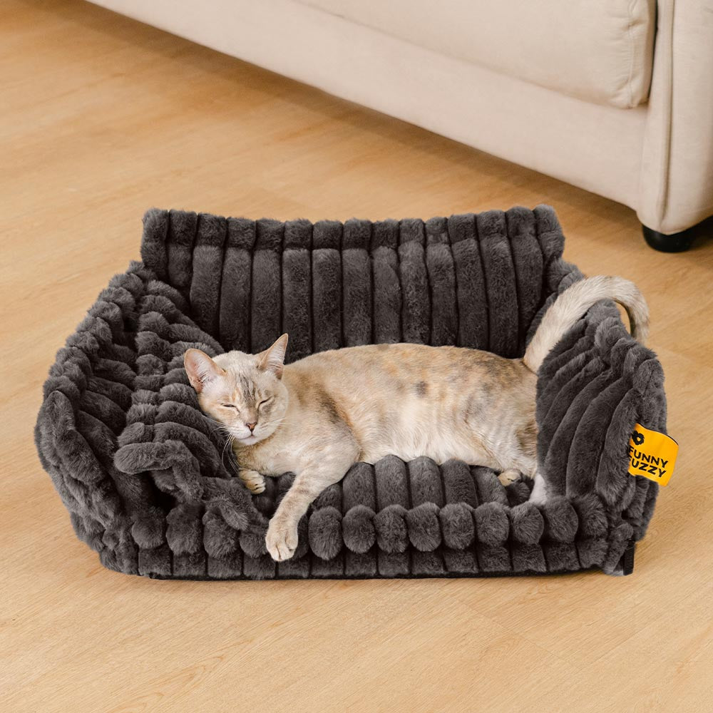 Cama para gatos con cojín suave y lavable Snoozy Dream