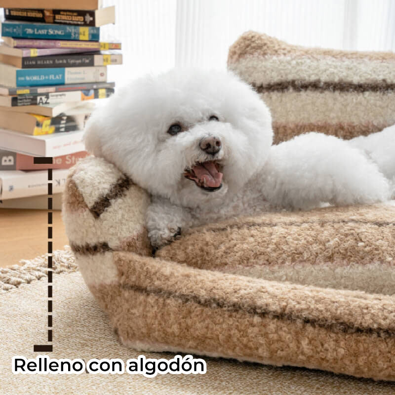 Sofá cama acogedor y lujoso para perros y gatos Lazy Holiday