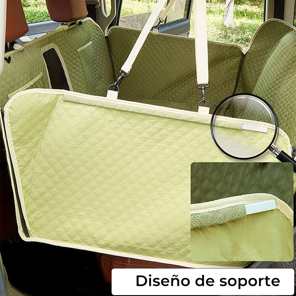 Funda para asiento de coche para perros, impermeable, resistente a la suciedad, a prueba de arañazos, para viaje de mascotas