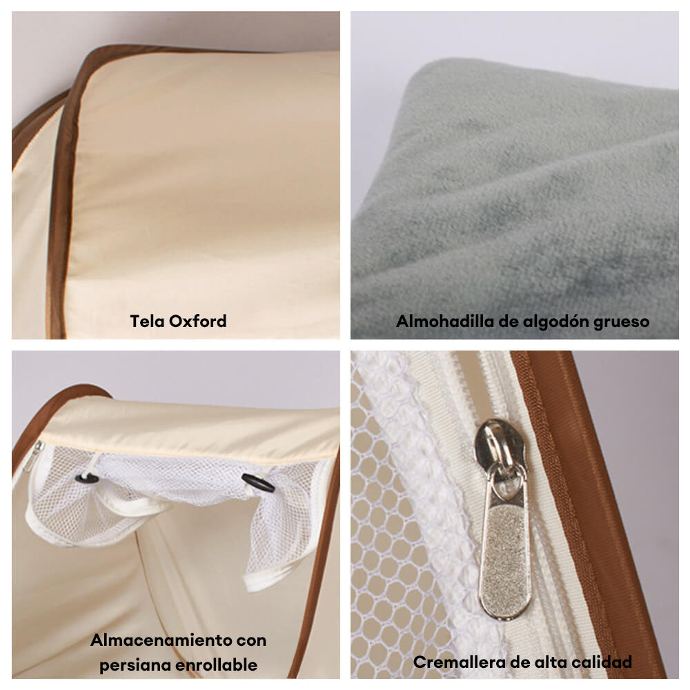 Tienda plegable y portátil de tela Oxford para perros y gatos
