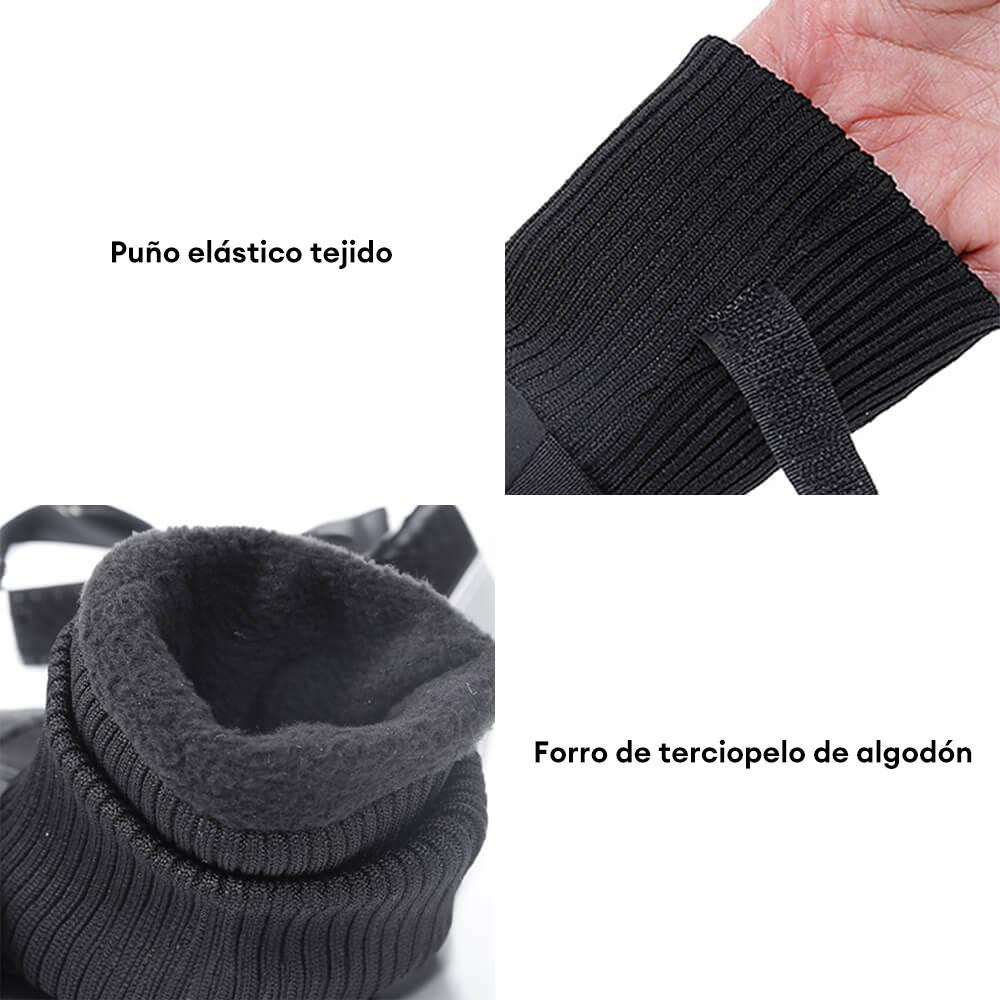 Botas para perros impermeables, cálidas, duraderas y reflectantes para exteriores