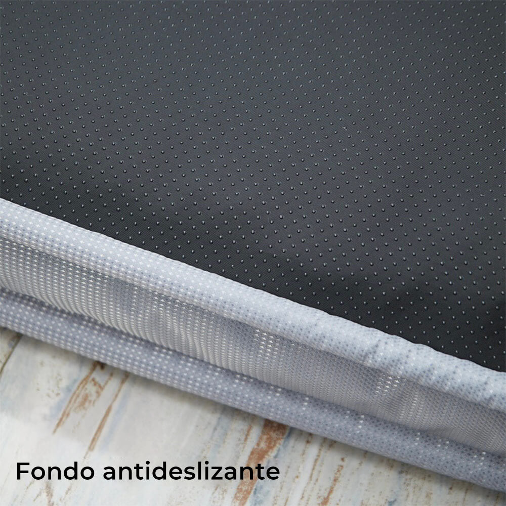 Cama para perros con almohada de máxima comodidad, duradera, resistente al agua, resistente al desgarro