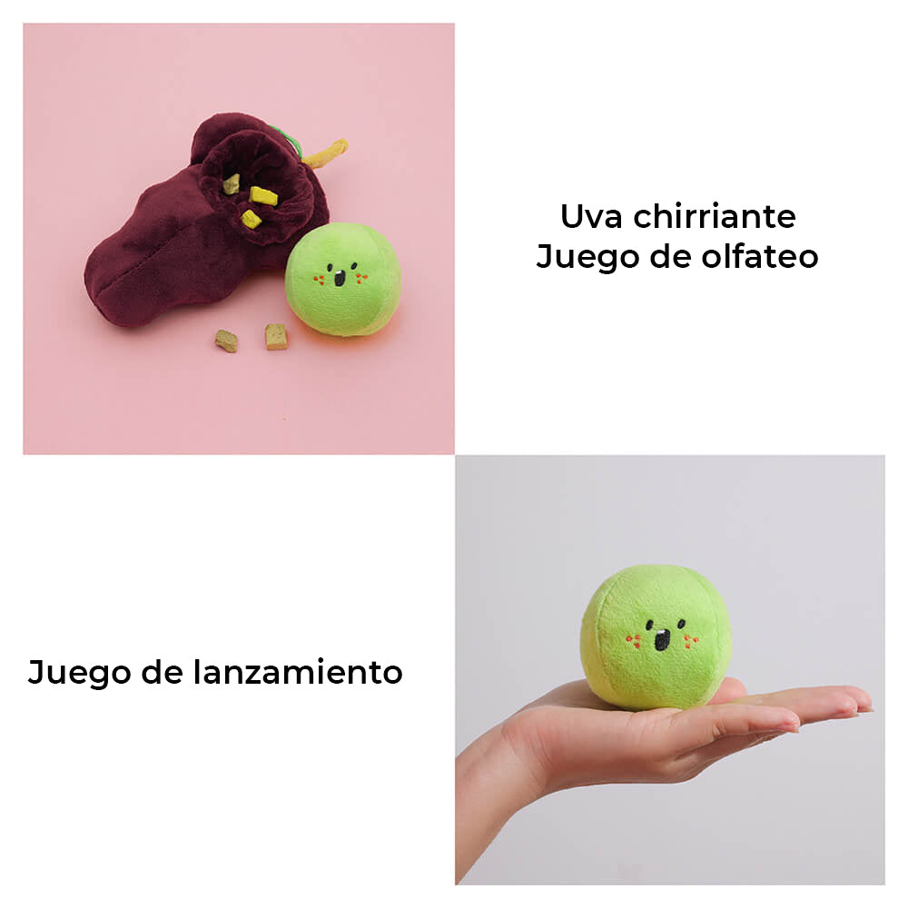 Juguete de peluche para perros chillones - Fruta