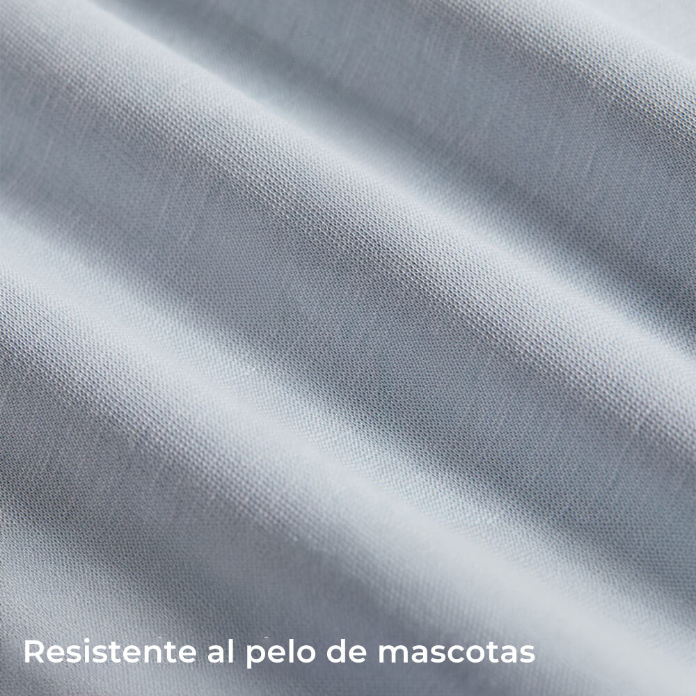 Camiseta para parejas, básica, ligera, refrescante, de color sólido, resistente al pelo de mascotas