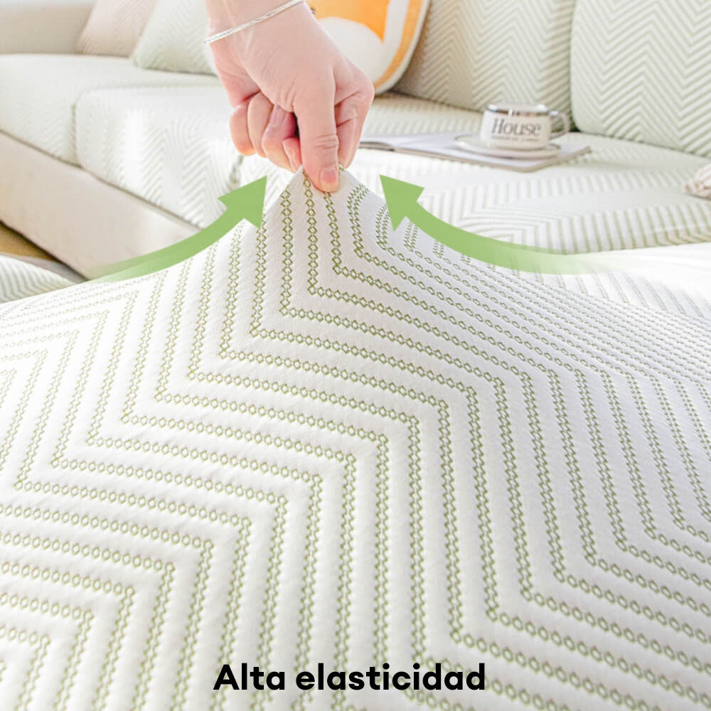 Funda de sofá mágica de estiramiento de seda fría para protección de sofá completo