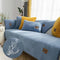 Wasserdichter, dicker, flauschiger, rutschfester Couchbezug aus Sherpa-Fleece