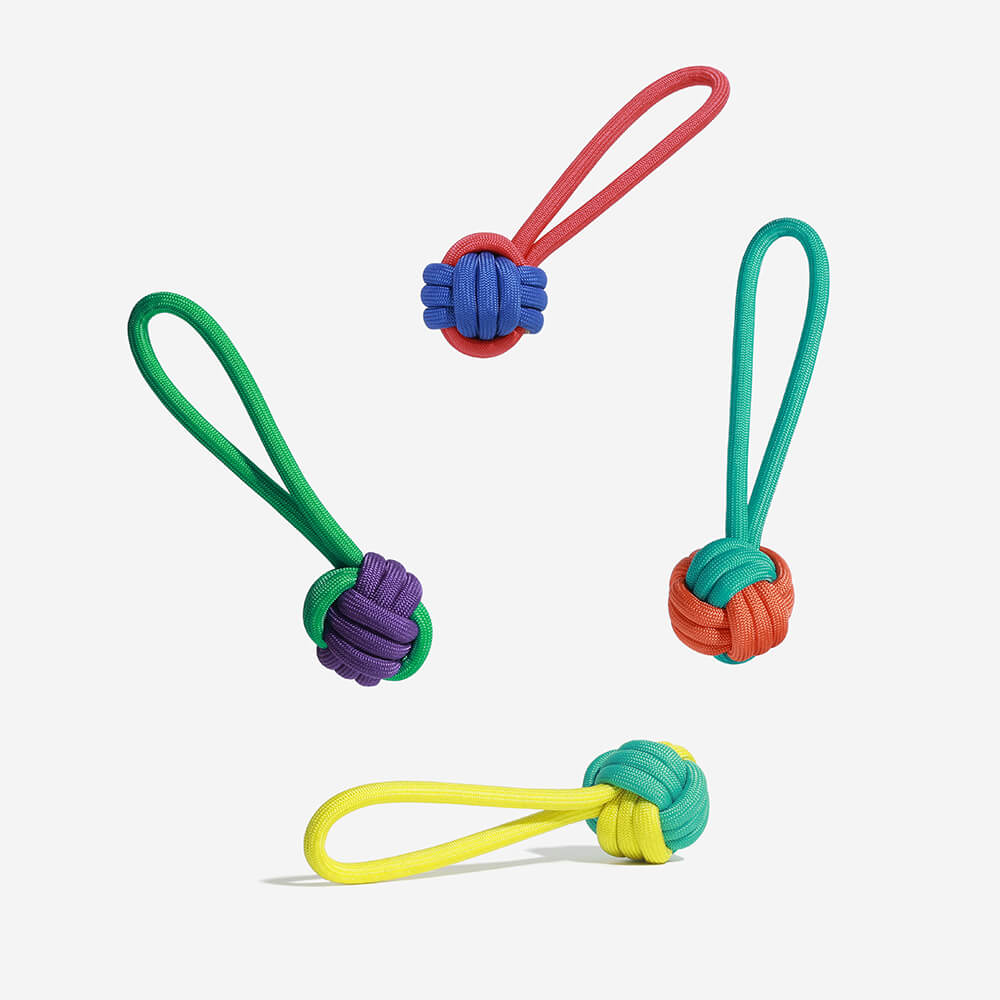 Juguete para perros Knots Rope Tug - Color Clash