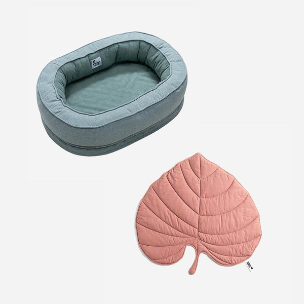 Manta para perros de forma de hoja con cama para perros de donas regalos de perro de lujo