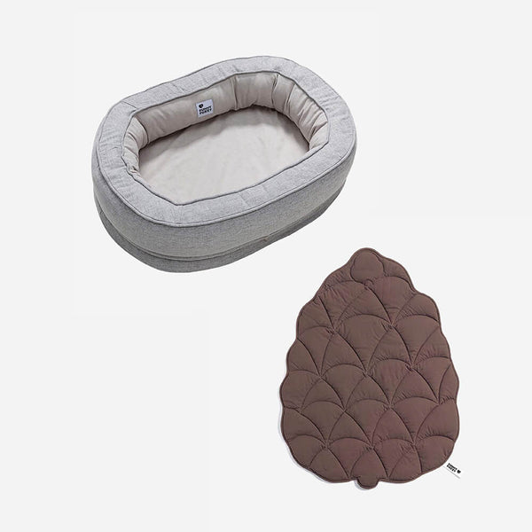 Manta para perros de forma de hoja con cama para perros de donas regalos de perro de lujo