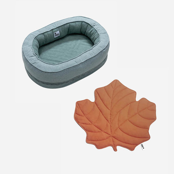 Manta para perros de forma de hoja con cama para perros de donas regalos de perro de lujo