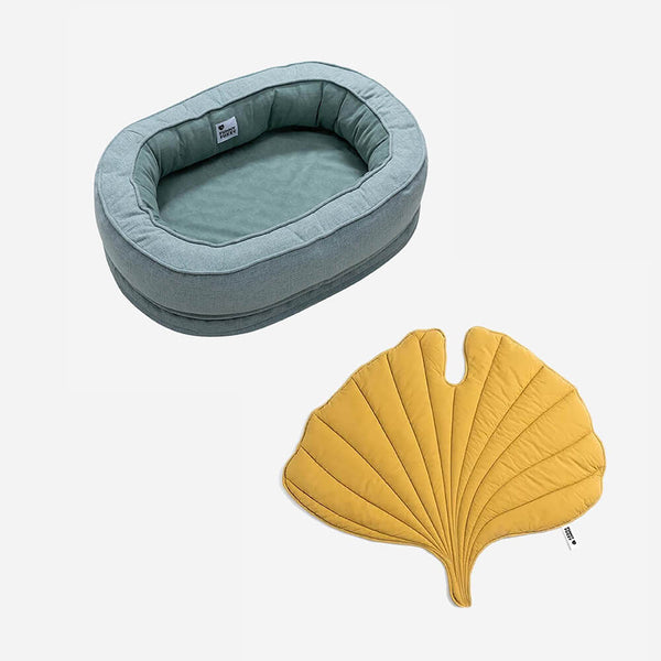 Manta para perros de forma de hoja con cama para perros de donas regalos de perro de lujo
