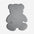 Teddy Bear Shaped Fluffy Large Pet Mat
