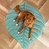 Manta de perro de forma de hoja